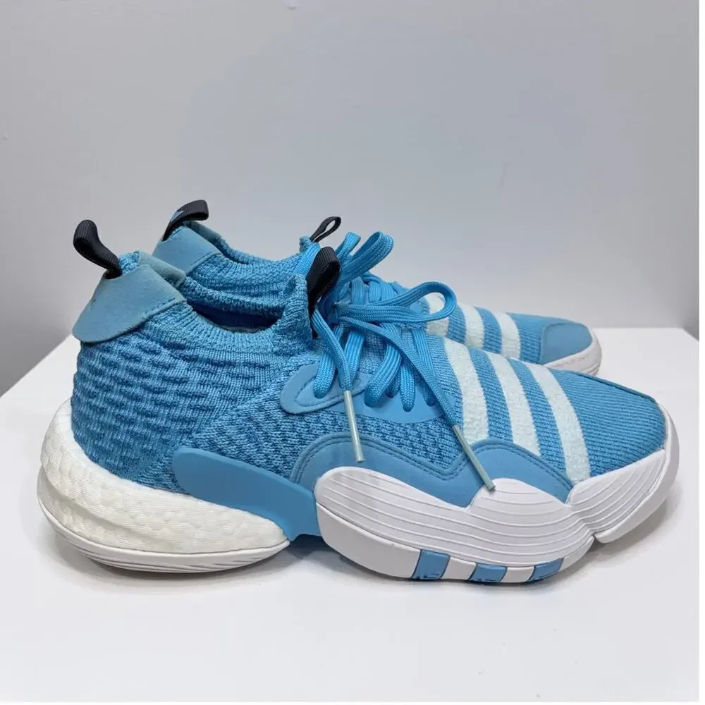 Adidas Men's Ski Blue Trae Young 2.0 Basketball Sneaker / Size-9
